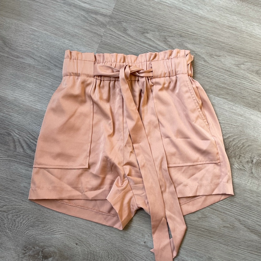JLUXLABEL SATIN SHORTS